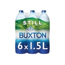 Buxton Still Natural Mineral Water 1.5L Plastic Bottles PK6