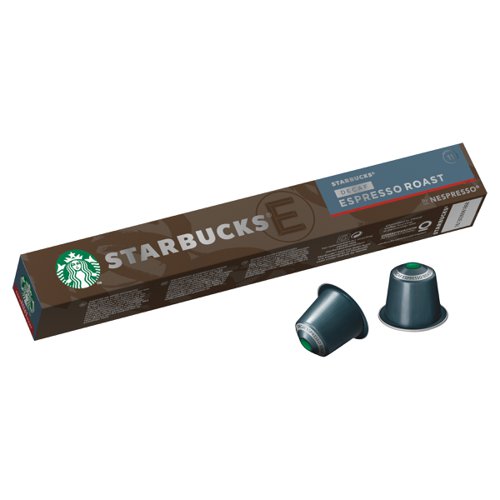 Nespresso Starbucks  Decaffeinated Espresso Coffee Pods PK10