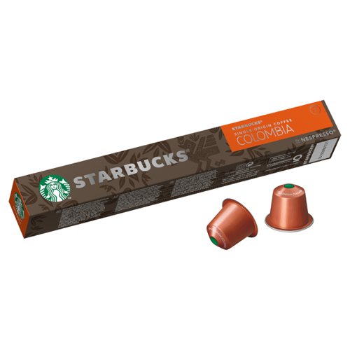 Nespresso Starbucks Colombia Espresso Coffee Pods PK10