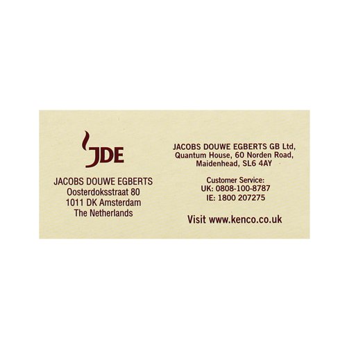 Kenco Smooth White Coffee with Sugar Sachets 12.6g PK8