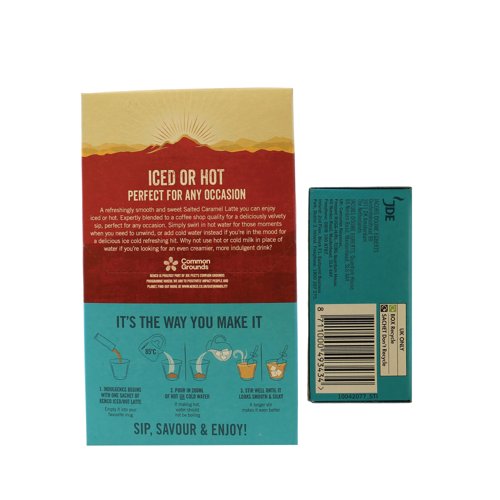 Kenco Iced/Hot Salted Caramel Latte Sachets 20.3g PK8