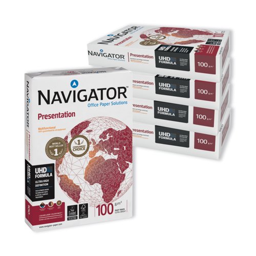 Navigator A4 Presentation Paper 100gsm White PK2500