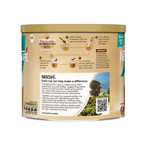 Nescafe Latte Coffee Tin 1kg