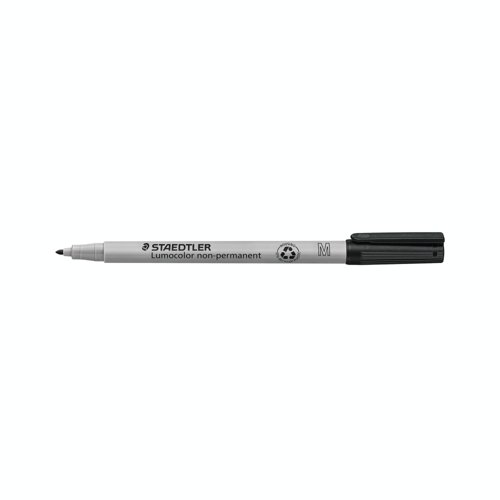 Staedtler Lumocolor Non Permanent Universal Pens Black