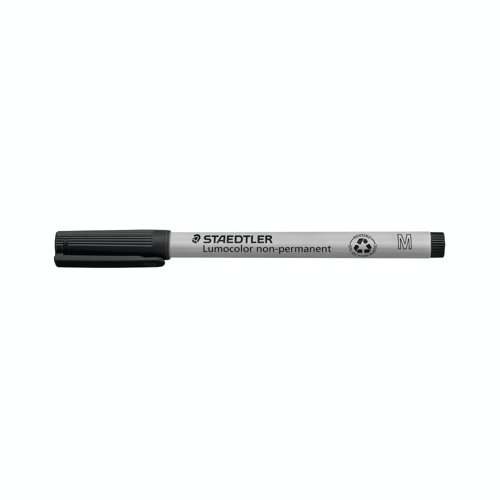 Staedtler Lumocolor Non Permanent Universal Pens Black