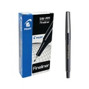Pilot Fineliner Black Pens SWPP PK12