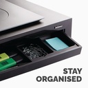 Fellowes Designer Suites Monitor Stand Black