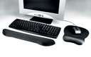 Contour Ergonomics Memory Foam Mouse Matt with Wristrest Black