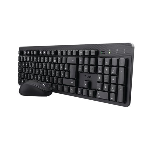 Trust TKM-360 Wireless Keyboard and Mouse Set Black