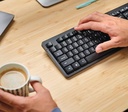 Trust TKM-360 Wireless Keyboard and Mouse Set Black