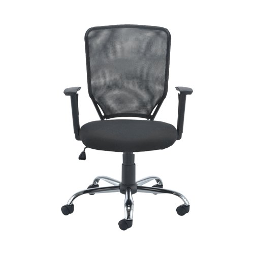 Jemini Low Back Operator Mesh Black Chair Black