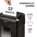 Fellowes Powershred 12C Cross Cut Shredder