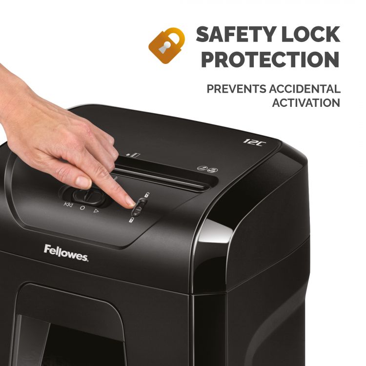 Fellowes Powershred 12C Cross Cut Shredder
