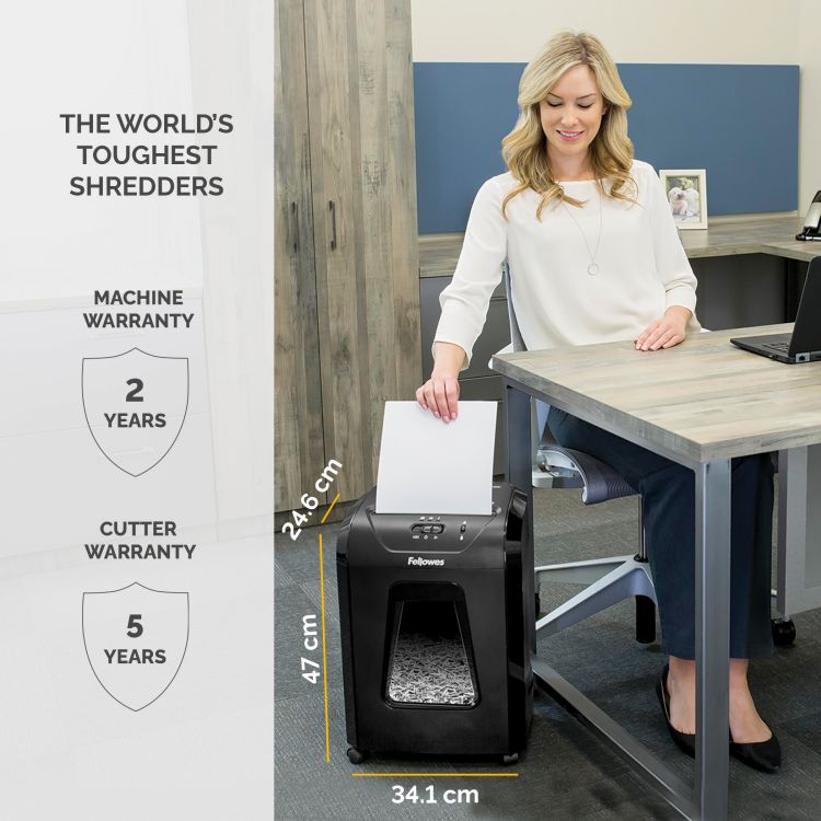 Fellowes Powershred 12C Cross Cut Shredder