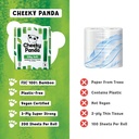 Cheeky Panda Sustainable Bamboo 3-ply Toilet Tissue PK45