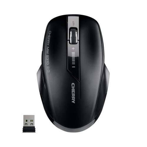 Cherry MW2310 USB Wireless Optical 6 Button Mouse Black