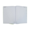 5 Star A4 Day Per Page Diary Sage Green 2027