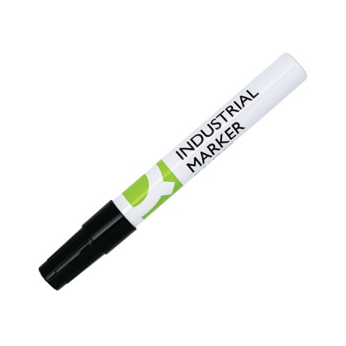 Q-Connect Industrial Marker Bullet Tip Black PK10