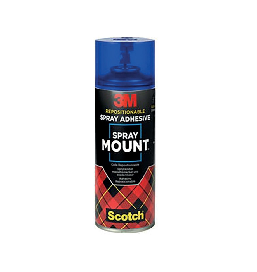 3M SprayMount Transparent Repositioning Adhesive 400ml
