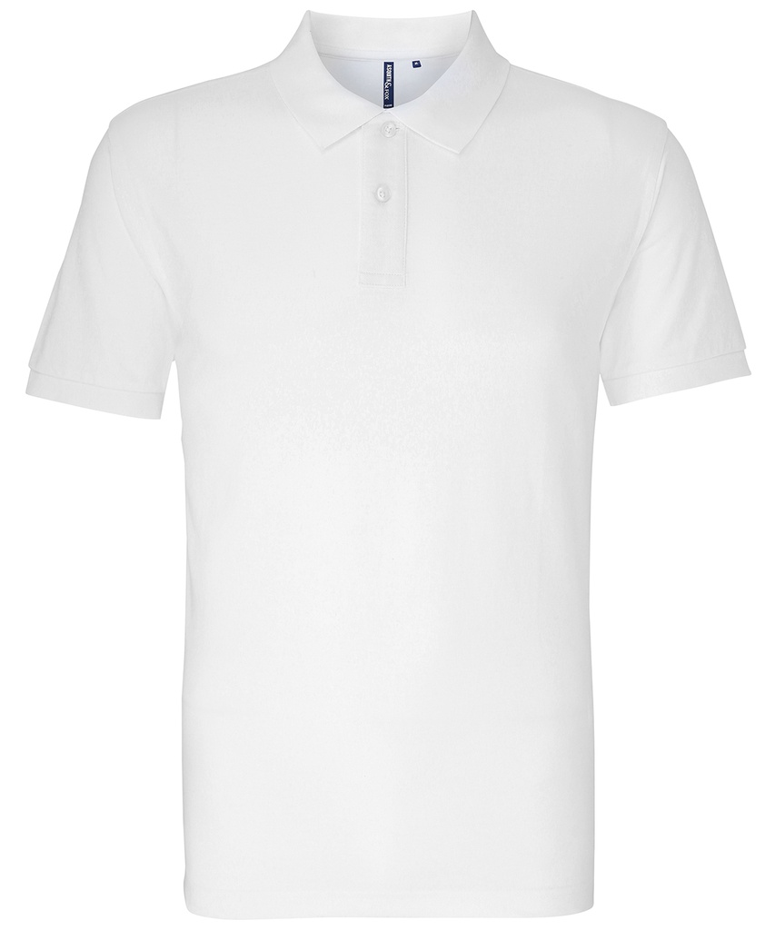 Asquith & Fox Classic Fit Polo Shirt AQ010 White