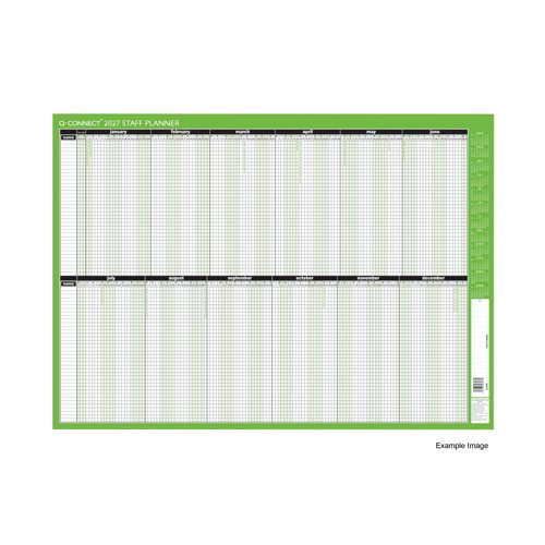 Q-Connect Staff Planners Unmounted 855mm x 610mm 2027