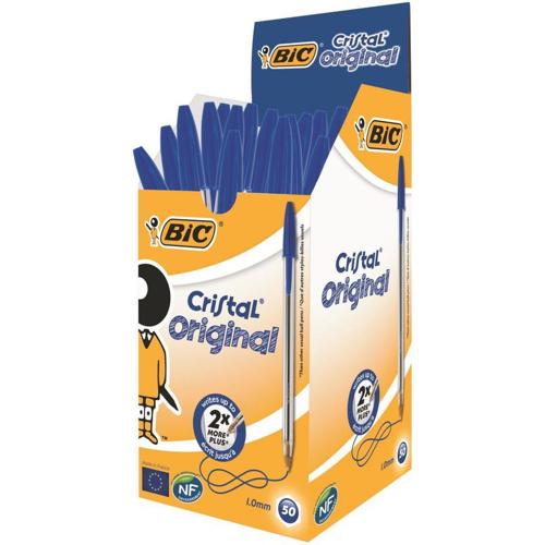 Bic Cristal Ballpoint Pen Medium PK50