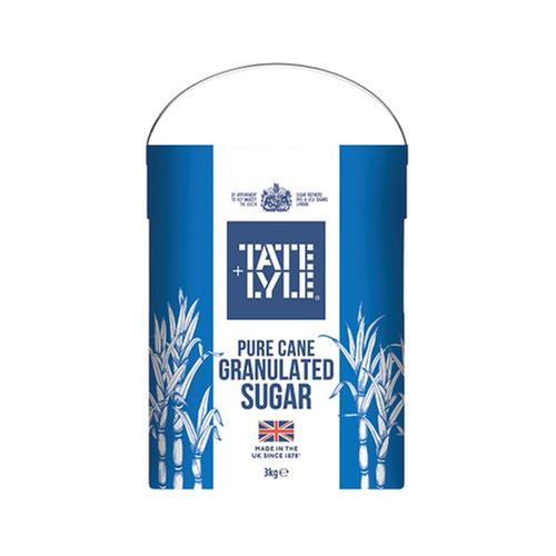 Tate & Lyle Granulated Sugar 3kg Drum