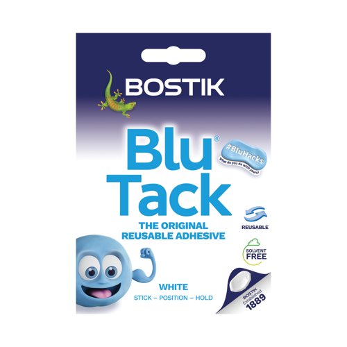 Bostik Blu Tack Handy Pack 60g White