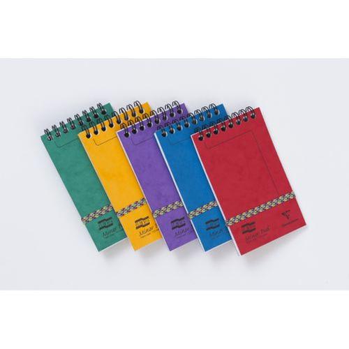 Clairefontaine Europa Minor Notepad 12pgs 127mm x 76mm Assorted PK20