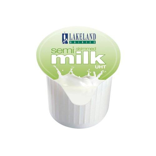 Lakeland Semi Skimmed Milk Pots 12ml PK120