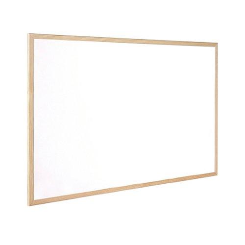 Q-Connect Non Magnetic Melamine Wooden Frame Whiteboards