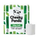 Cheeky Panda Silky Soft 3ply Toilet Rolls PK24