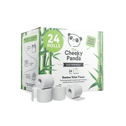 Cheeky Panda Sustainable 3ply Bulk Packed