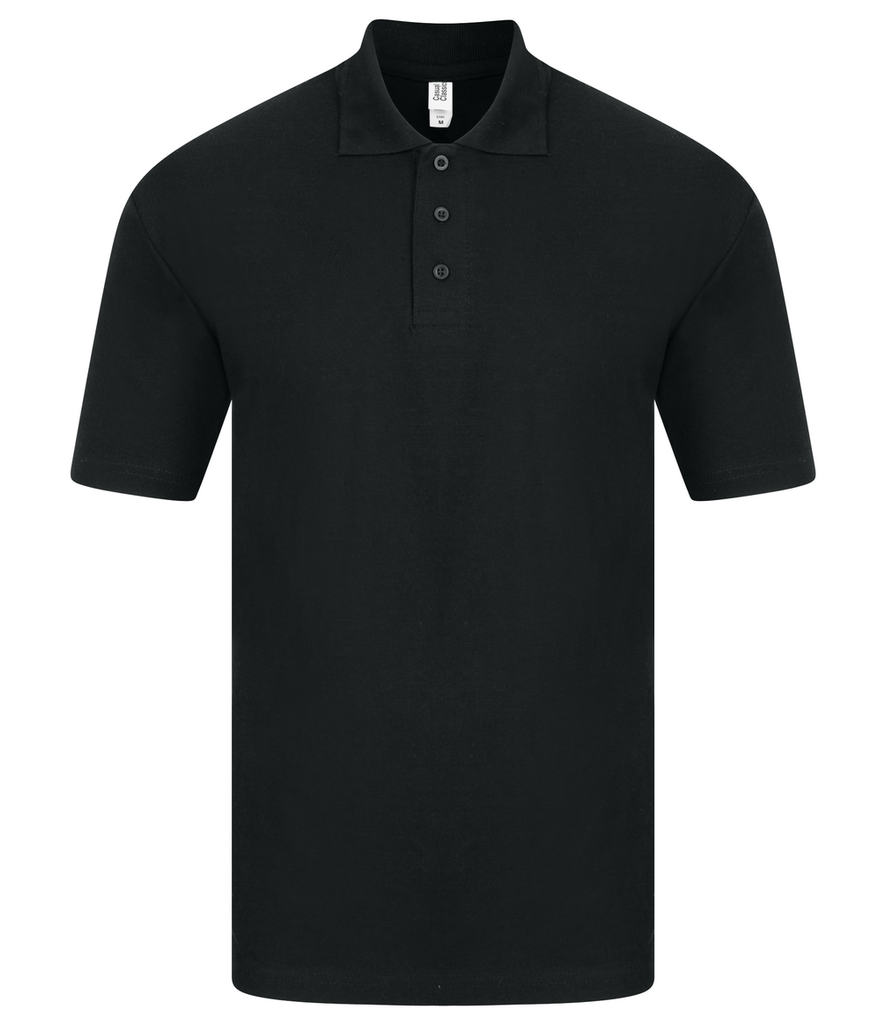 Casual Classics Pique Polo C101 Black