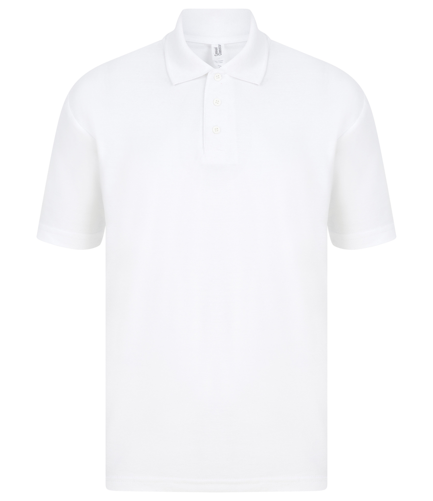 Casual Classics Pique Polo C101 White