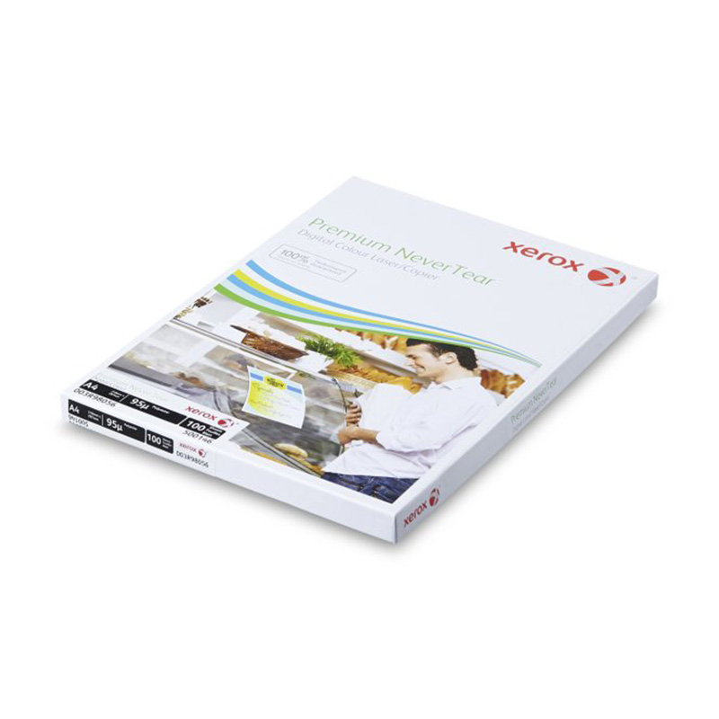 Xerox A3 Premium Nevertear 195 Micron Matt White Paper PK-100