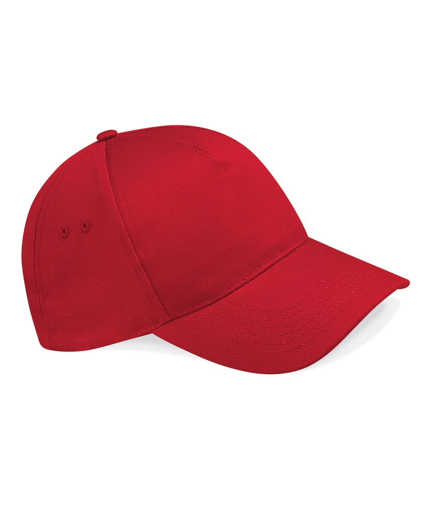 Beechfield Ultimate 5 Panel Cap BC015 Red