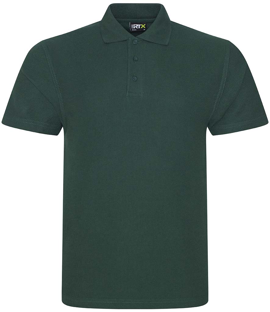Pro RTX Pro Pique Polo Shirt RX101 Bottle Green