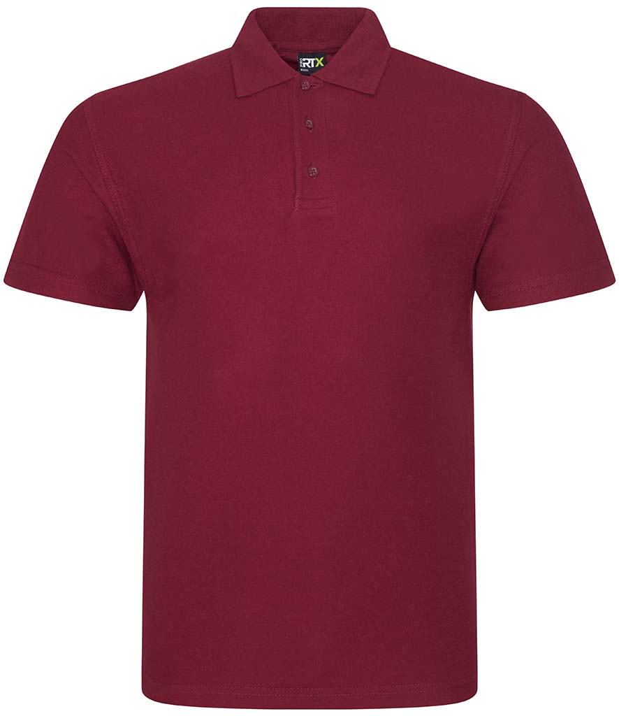 Pro RTX Pro Pique Polo Shirt RX101 Burgundy