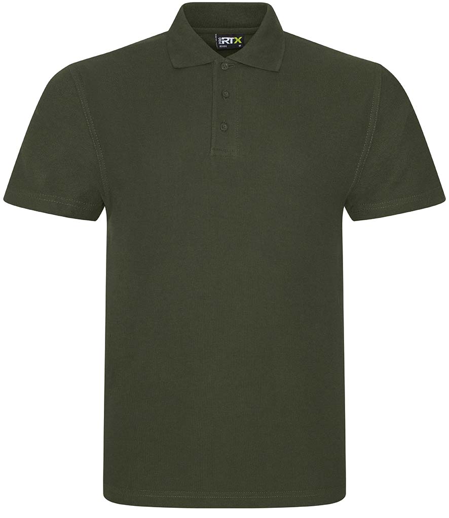 Pro RTX Pro Pique Polo Shirt RX101 Khaki