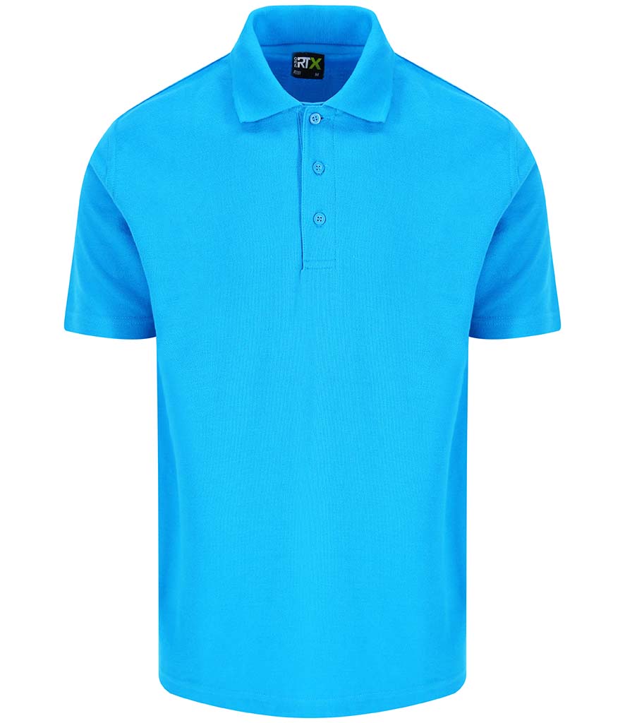 Pro RTX Pro Pique Polo Shirt RX101 Turquoise