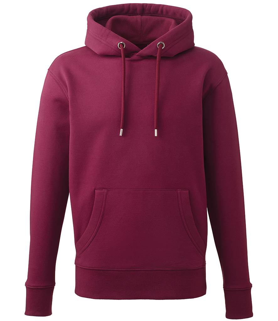 Anthem Organic Hooded Sweatshirt AM001 Burgundy