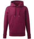 Anthem Organic Hooded Sweatshirt AM001 Burgundy