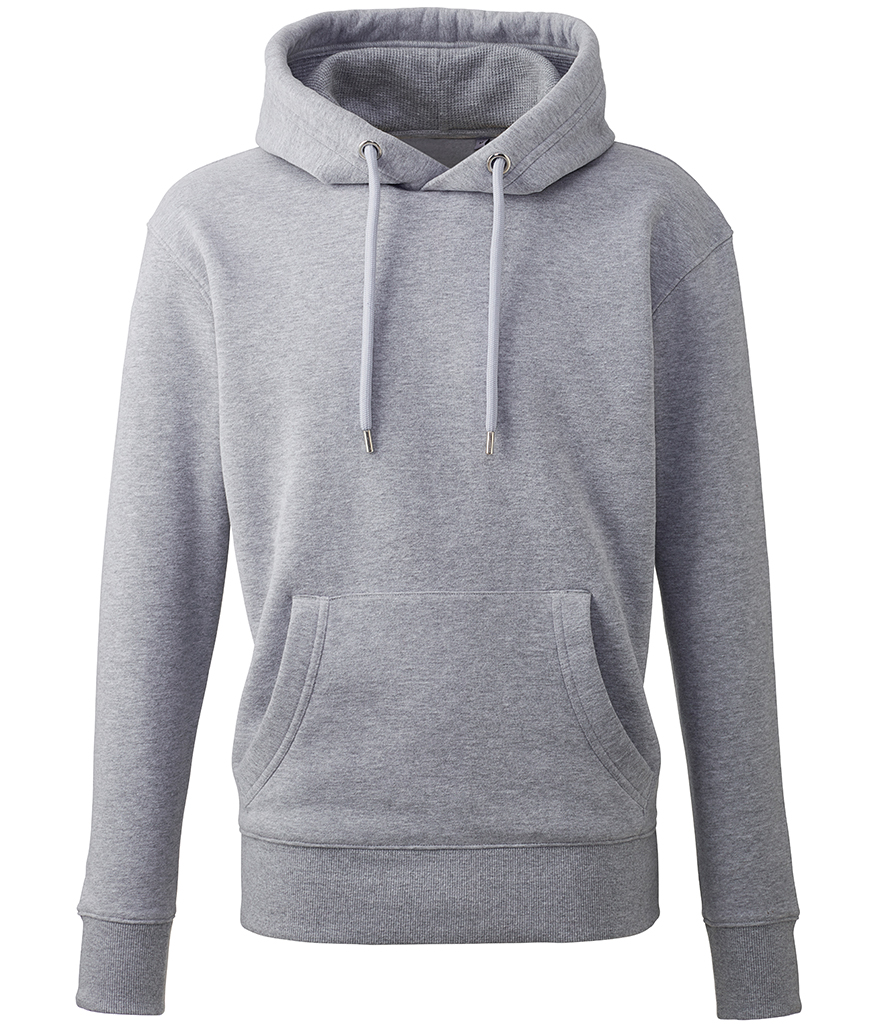 Anthem Organic Hooded Sweatshirt AM001 Grey Marl