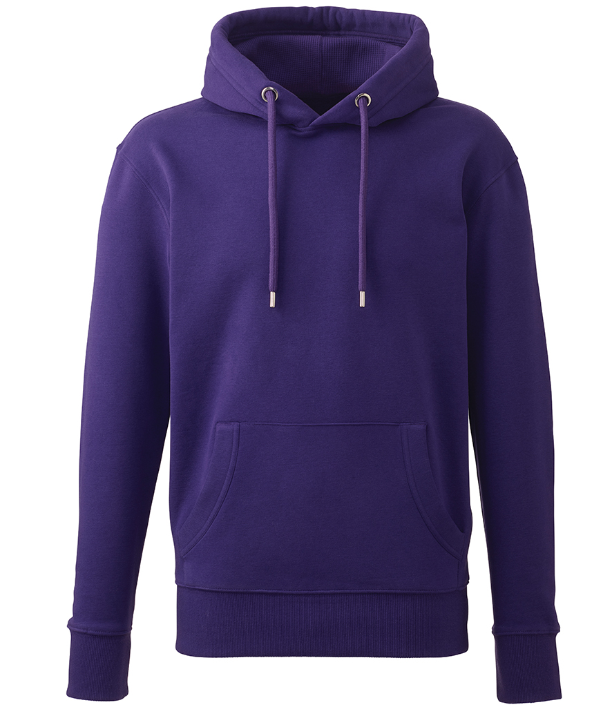 Anthem Organic Hooded Sweatshirt AM001 Purple