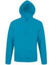 SOLS Unisex Snake Hooded Sweatshirt 47101 Aqua