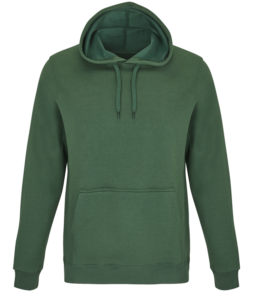 SOLS Unisex Snake Hooded Sweatshirt 47101 Bottle Green