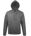 SOLS Unisex Snake Hooded Sweatshirt 47101 Charcoal Marl