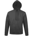 SOL'S Unisex Snake Hooded Sweatshirt 47101 Dark Grey