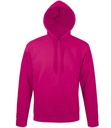 SOLS Unisex Snake Hooded Sweatshirt 47101 Fuchsia